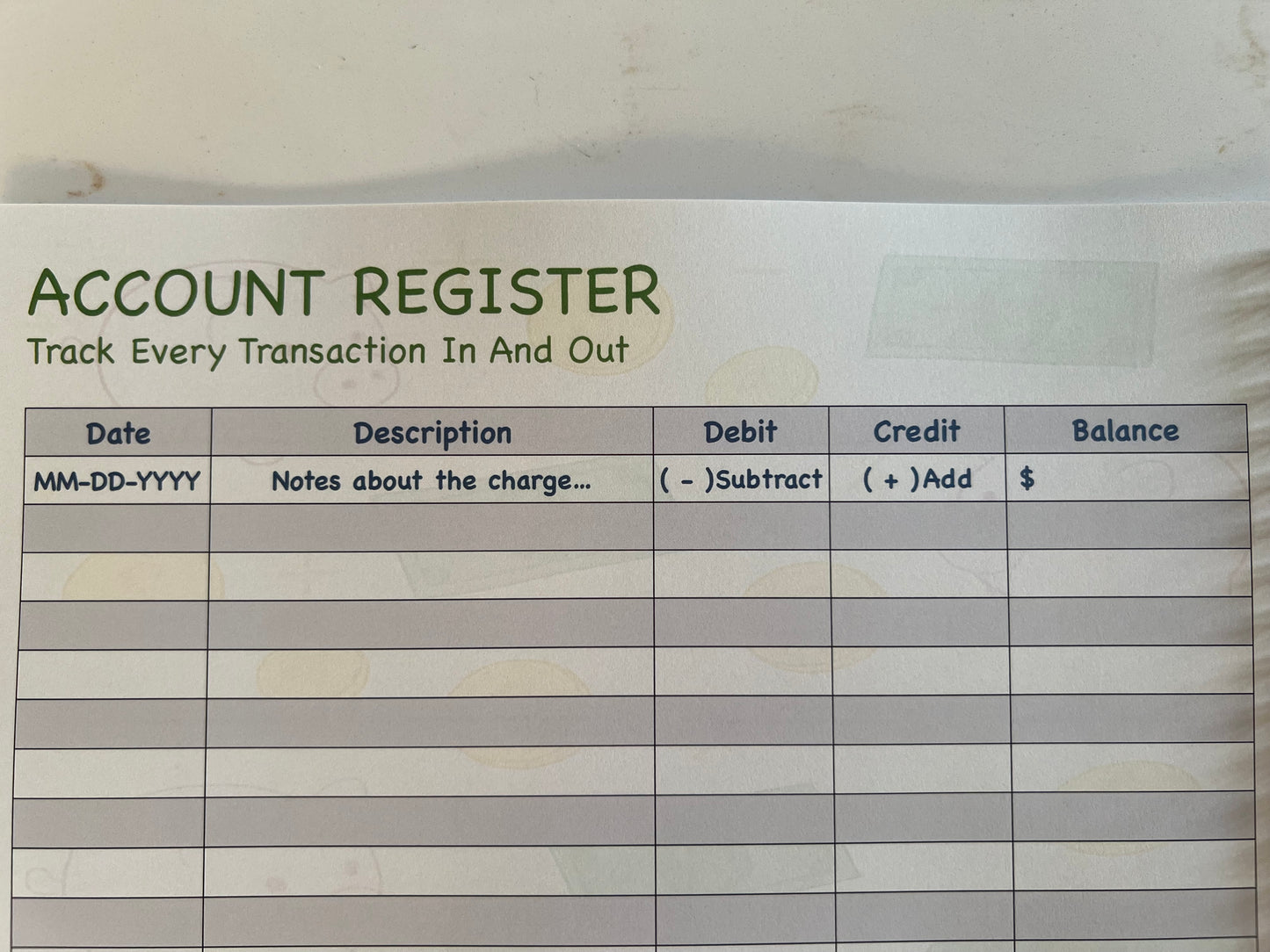CashTrack Kids: My Money Book